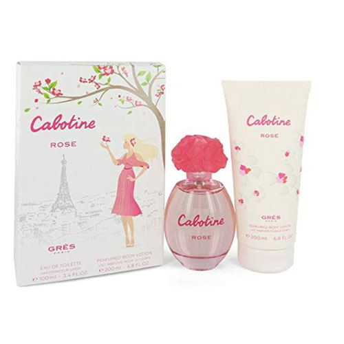 SET  GRES CABOTINE ROSE WOMEN ( 2 PC ) 3.4 OZ EDT SP / 6.7 OZ. BL