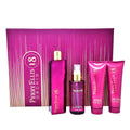 SET PERRY ELLIS 18 ORCHID WOMEN (4 PC ) 3.4 OZ EDP SP / 4.0 OZ MIST / 3.0 OZ BL / 3.0 OZ S/GEL